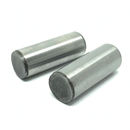 Boltsandnuts.Com 25 Pieces 1/8inx1-1/4in Dowel Pins Thru Hardened Alloy, Plain, 25PK 12X125DPAPL-25